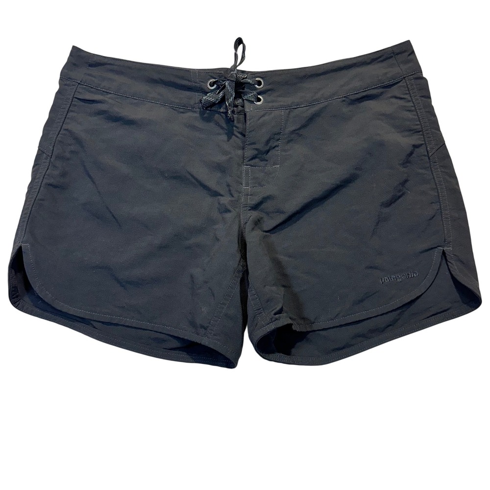 Patagonia Board Shorts Womens 6‎ Black Surf Swim Outdoor Athletic Beachwear